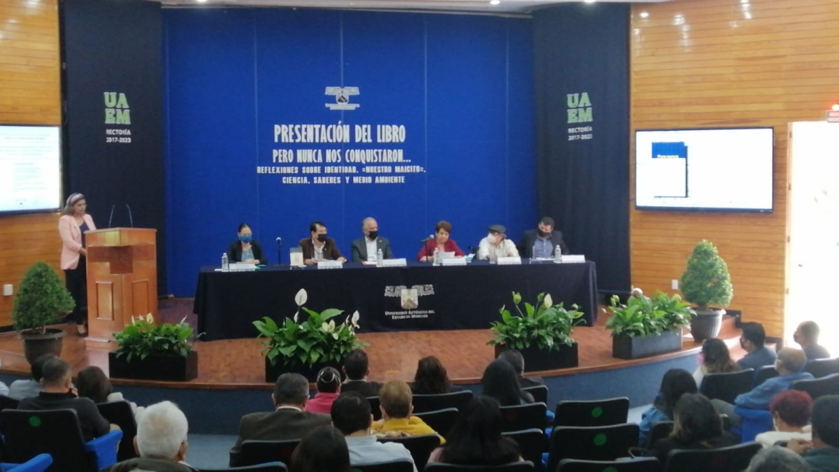 Presenta Antonio Gómez en la UAEM su libro 'Pero nunca nos conquistaron'