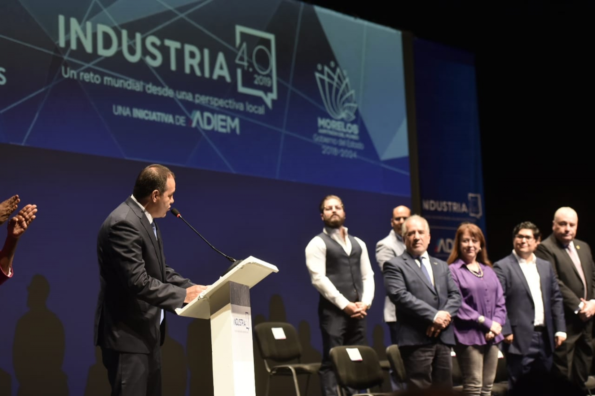 Inaugura gobernador el foro 'Industria 4.0' convocado por ADIEM