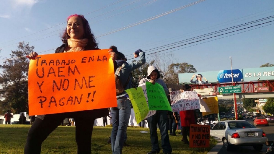 Hoy pagará la UAEM las catorcenas atrasadas