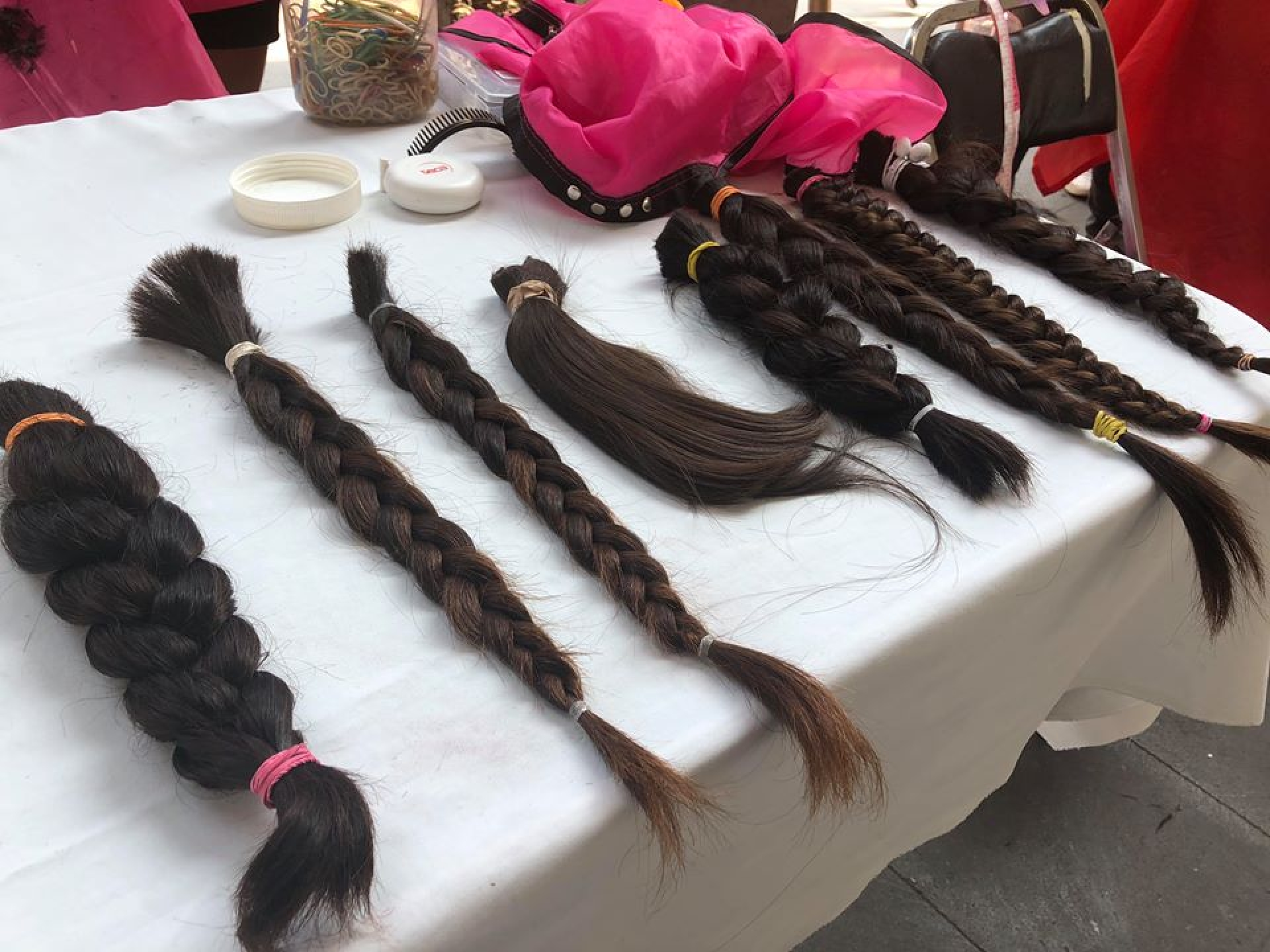 Un éxito, la colecta de trenzas de cabello en Yautepec