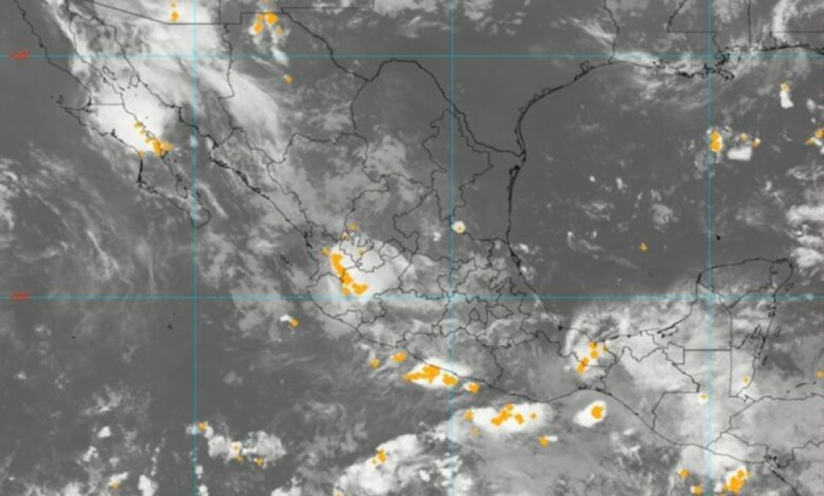 Onda tropical 20 causará lluvias puntuales de fuertes a intensas en el sur del país