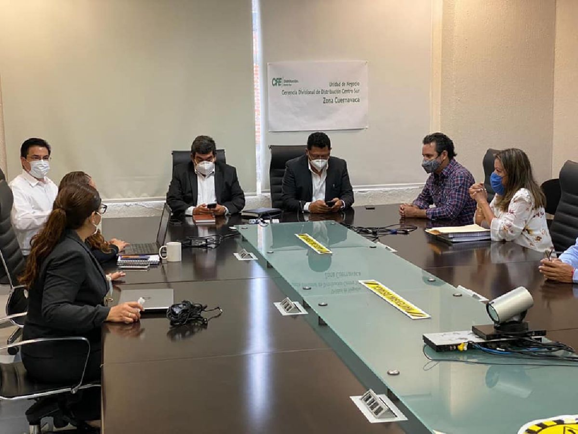 Encabeza Antonio Villalobos nueva reunión de trabajo con CFE