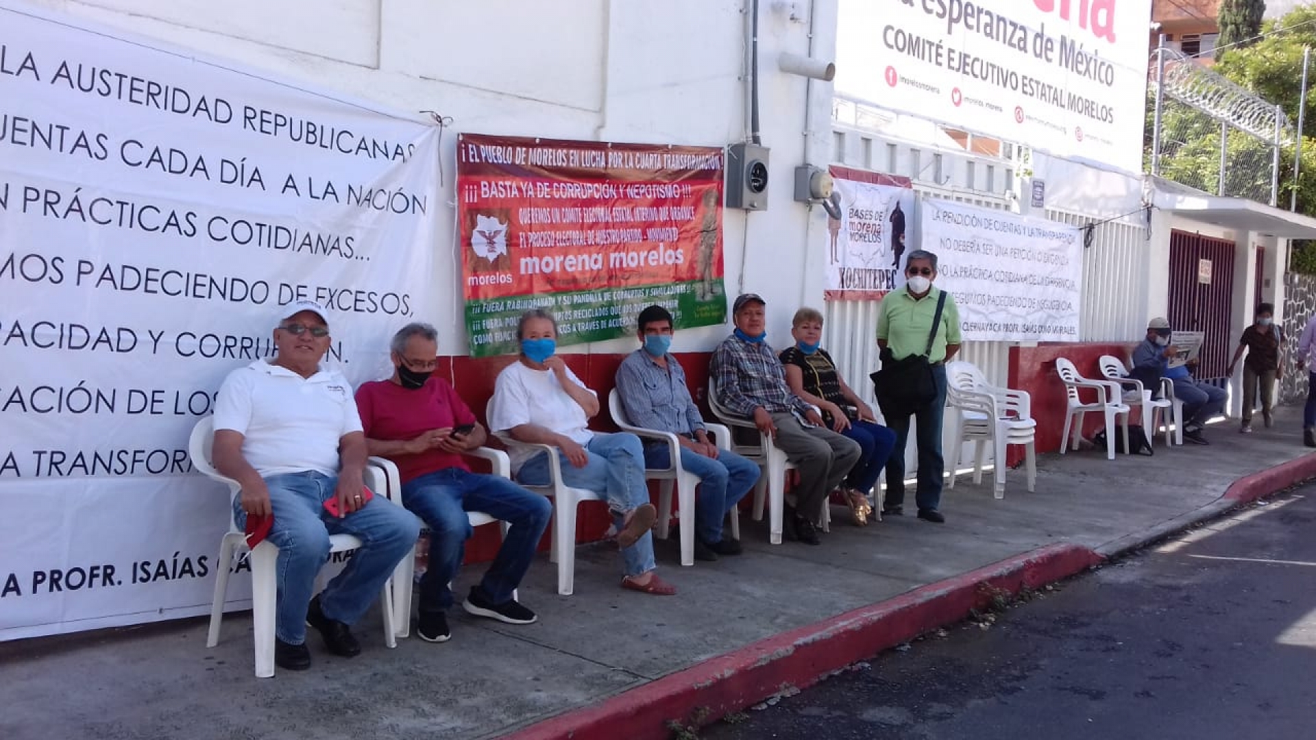 Rechaza grupo de bases morenistas oferta de diálogo con Gerardo Albarrán
