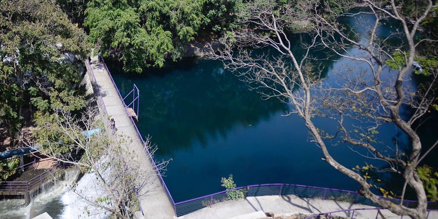 Informa SDS que se trabaja para determinar origen de descarga en lago de Chapultepec