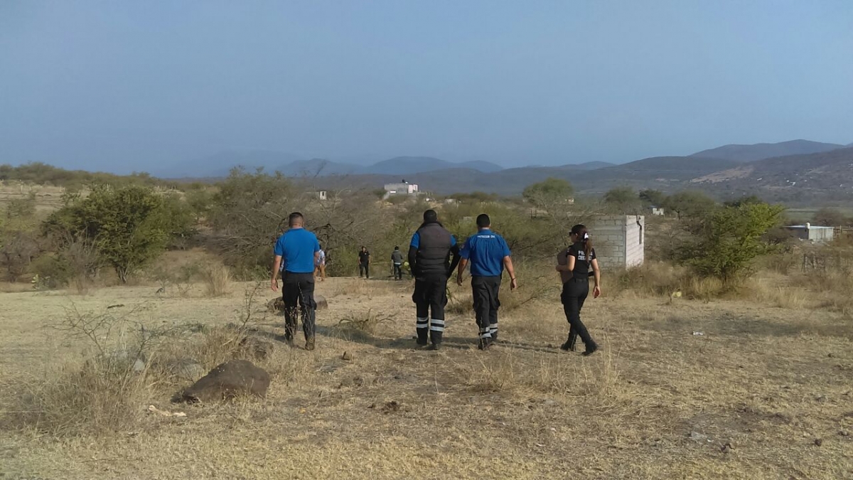 Localizan un cadáver en estado de descomposición en Alpuyeca