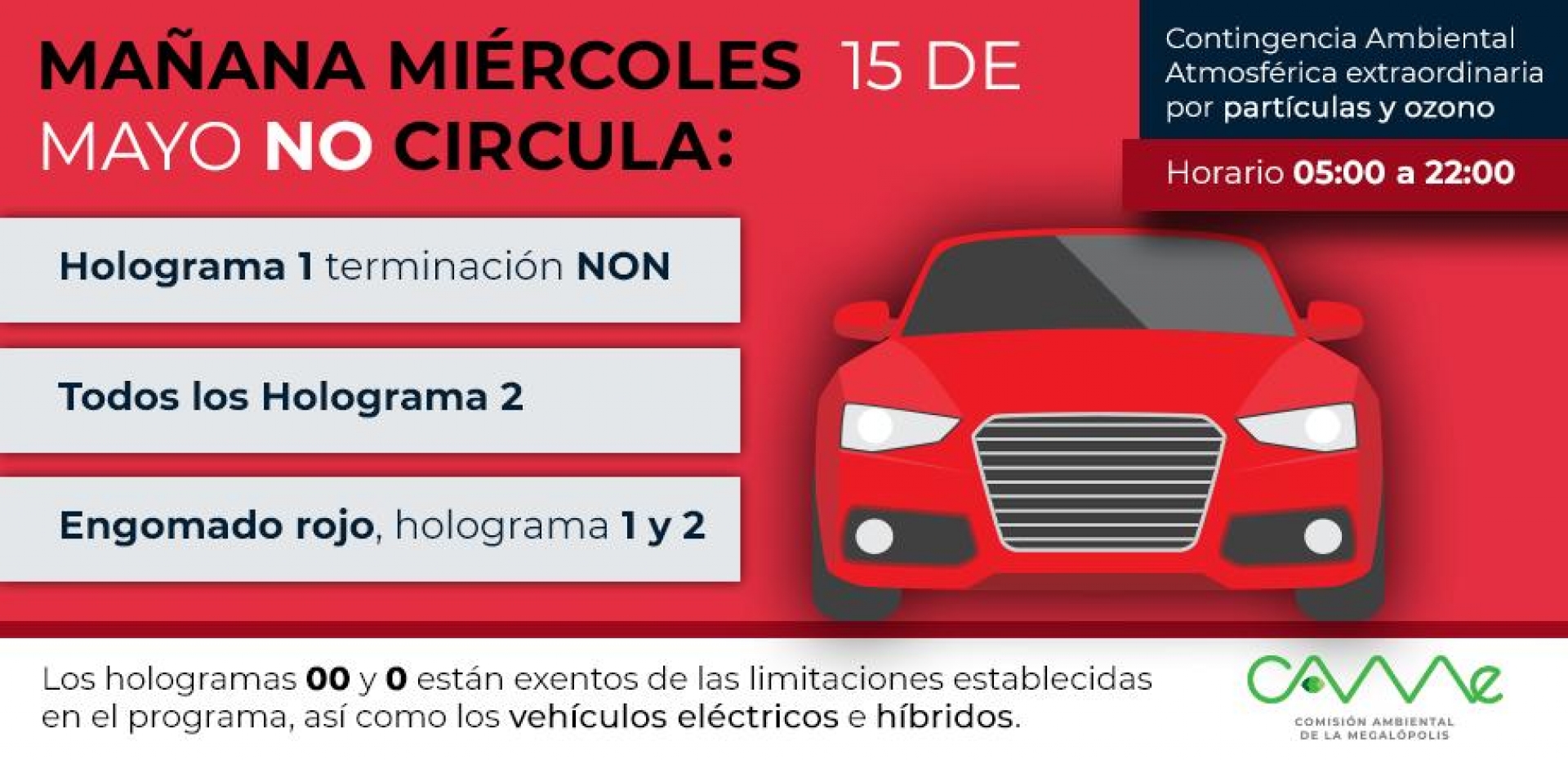 Activan contingencia ambiental atmosférica extraordinaria en la ZMVM