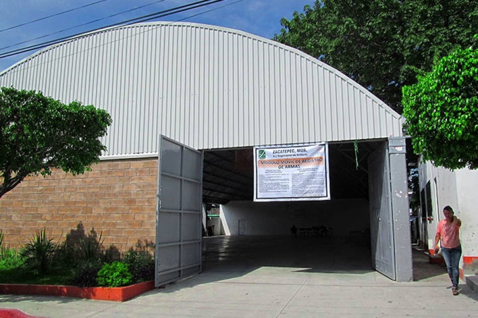 Anuncian remate del auditorio de Zacatepec