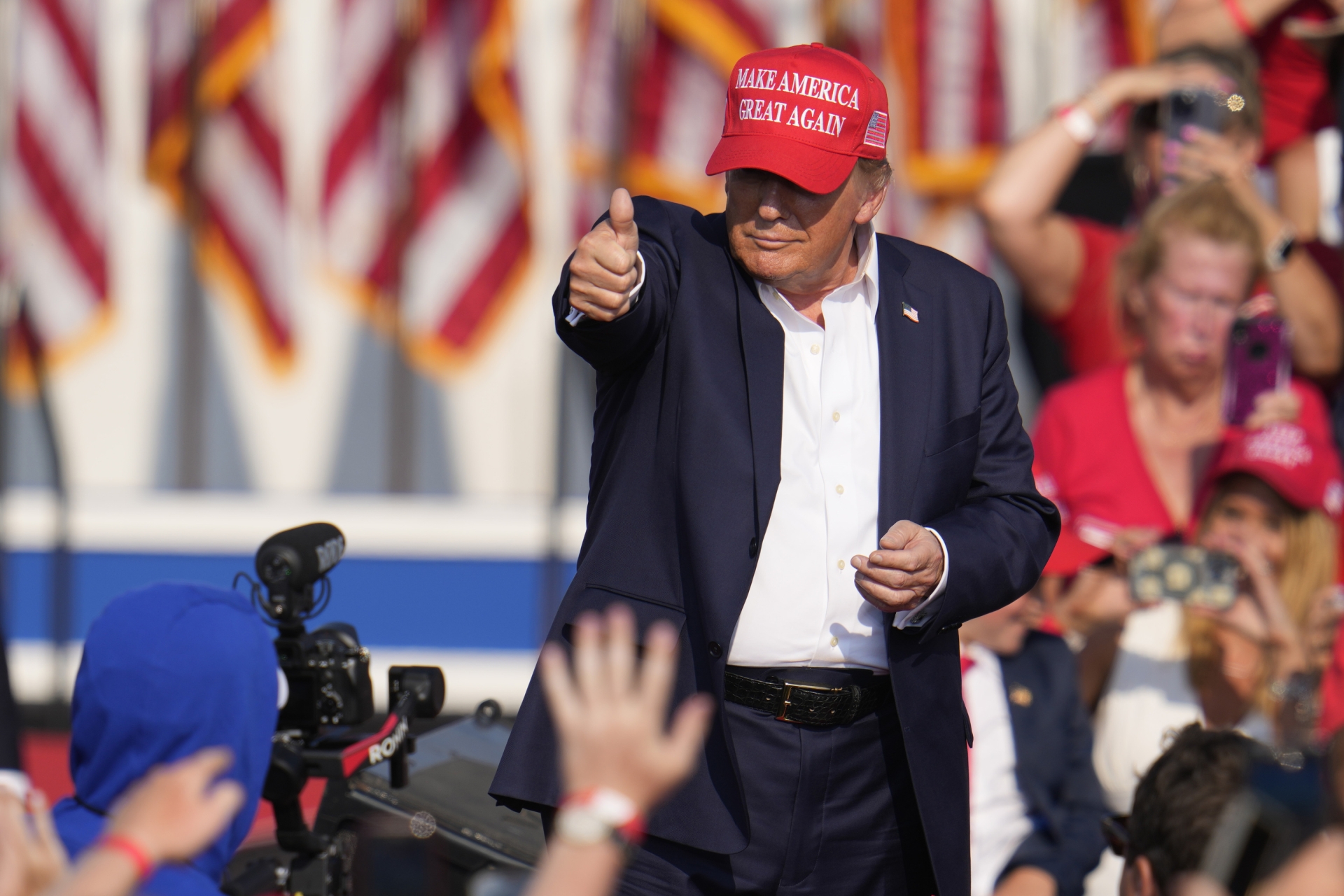 Trump afirma que 'no hay nada que temer' tras atentado