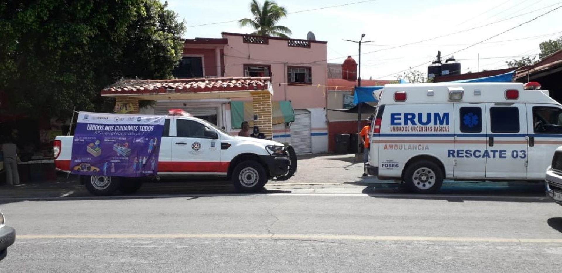 Supervisan cumplimiento de medidas sanitarias en comercios de Mazatepec