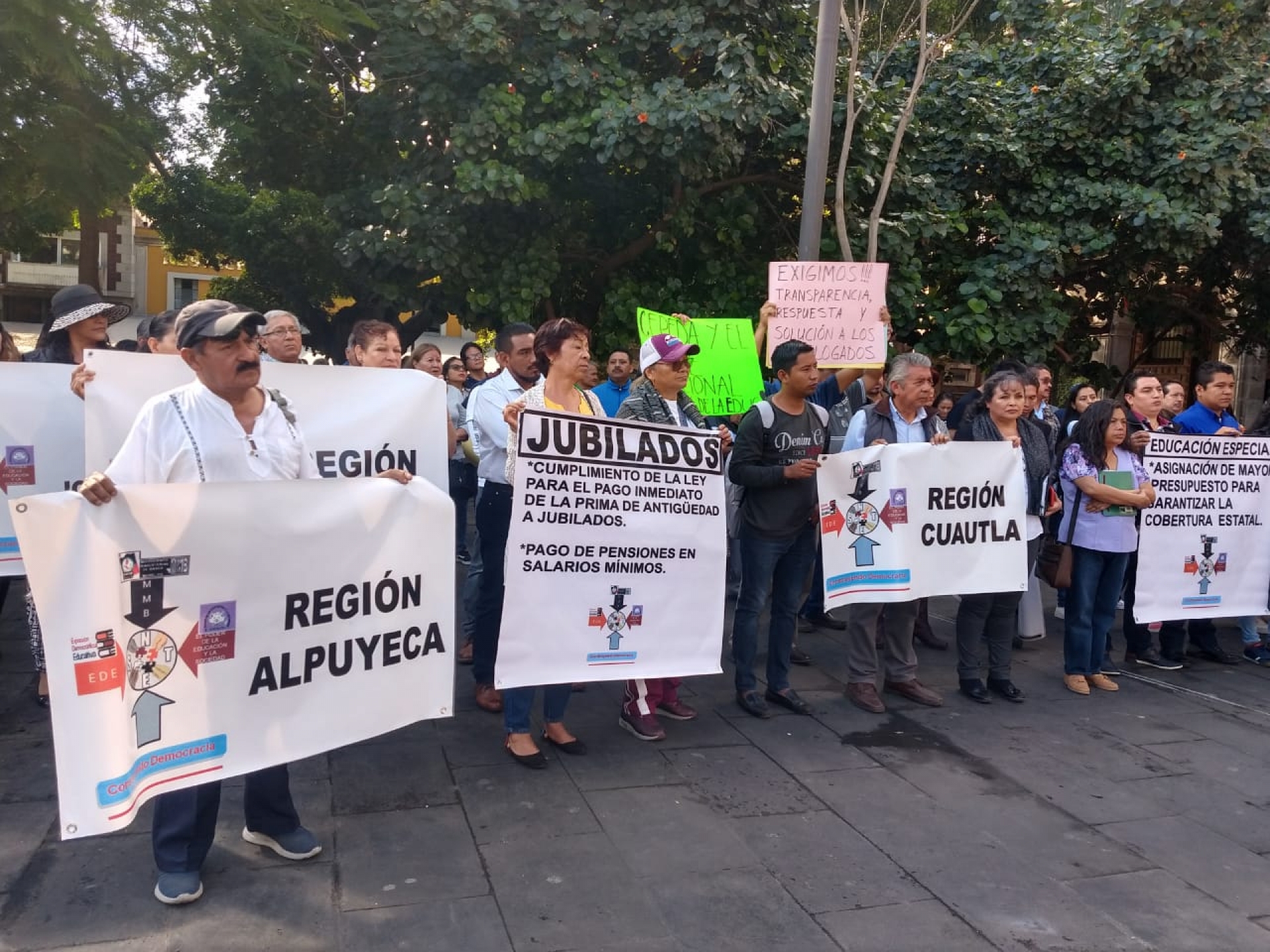 Anuncian maestros creación de frente para buscar democratización de su sindicato