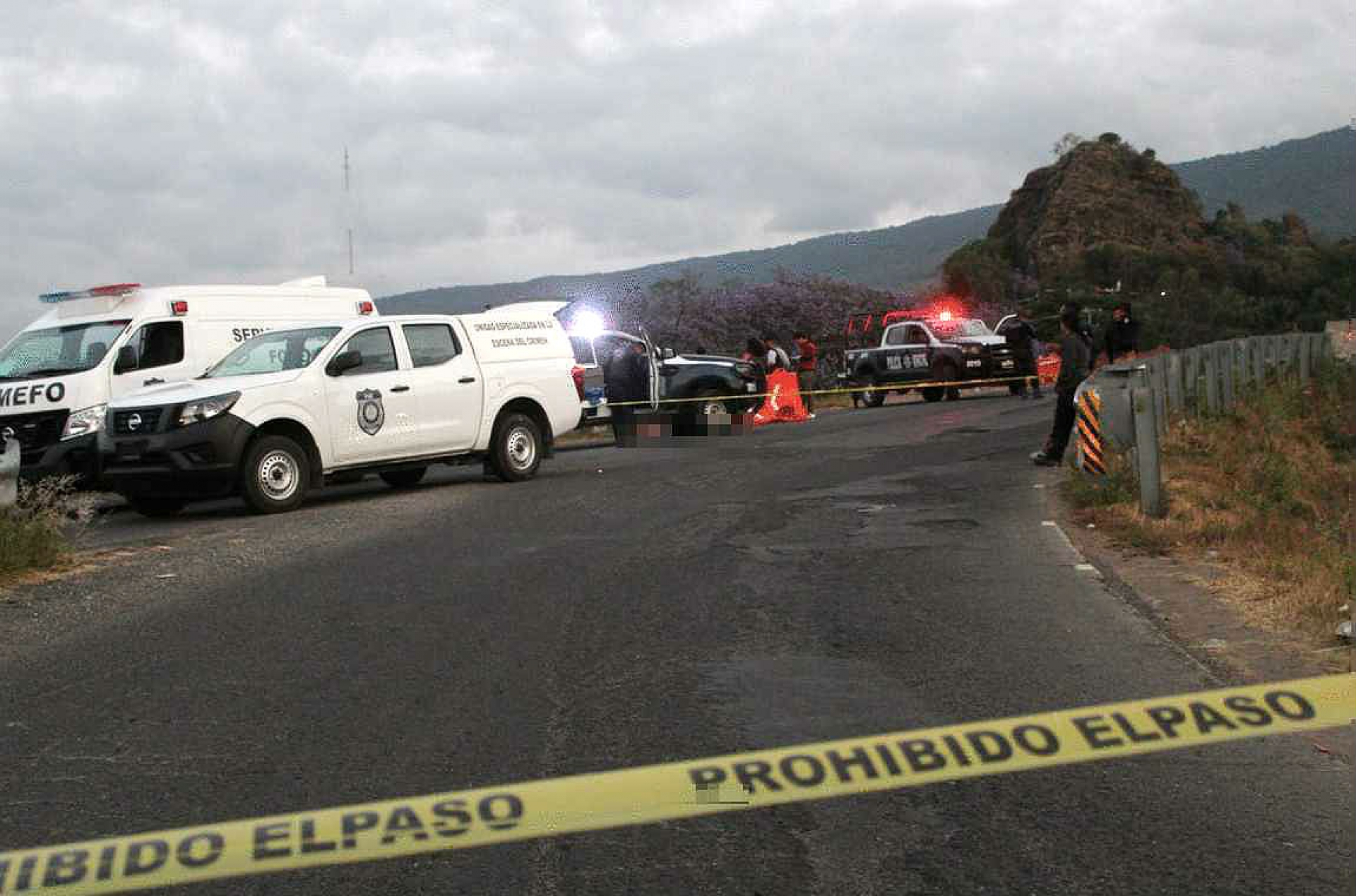 Dejan el cadáver desmembrado de un hombre en Tepoztlán