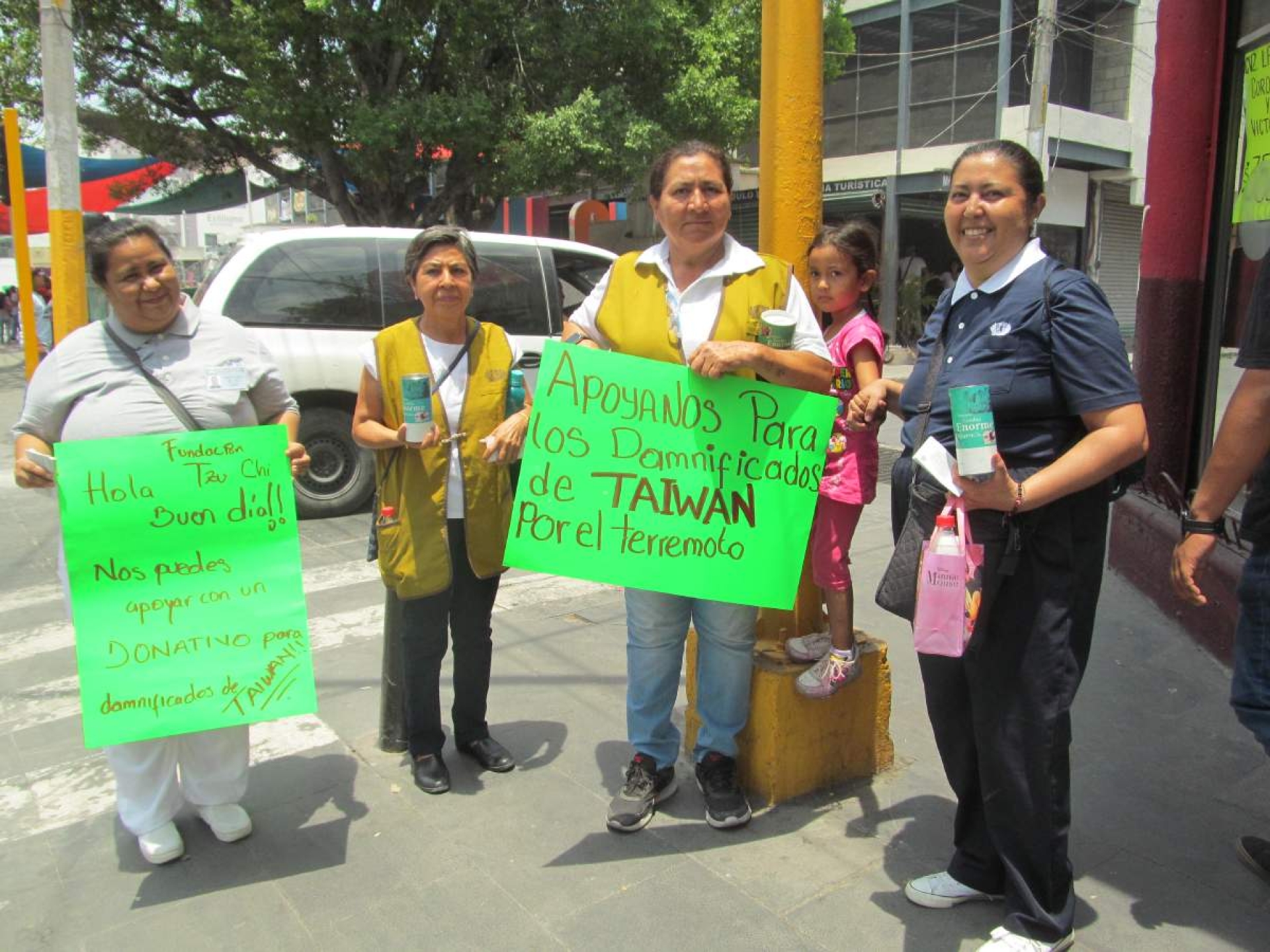 Fundación Tzu Chi realiza colecta para damnificados de Taiwán