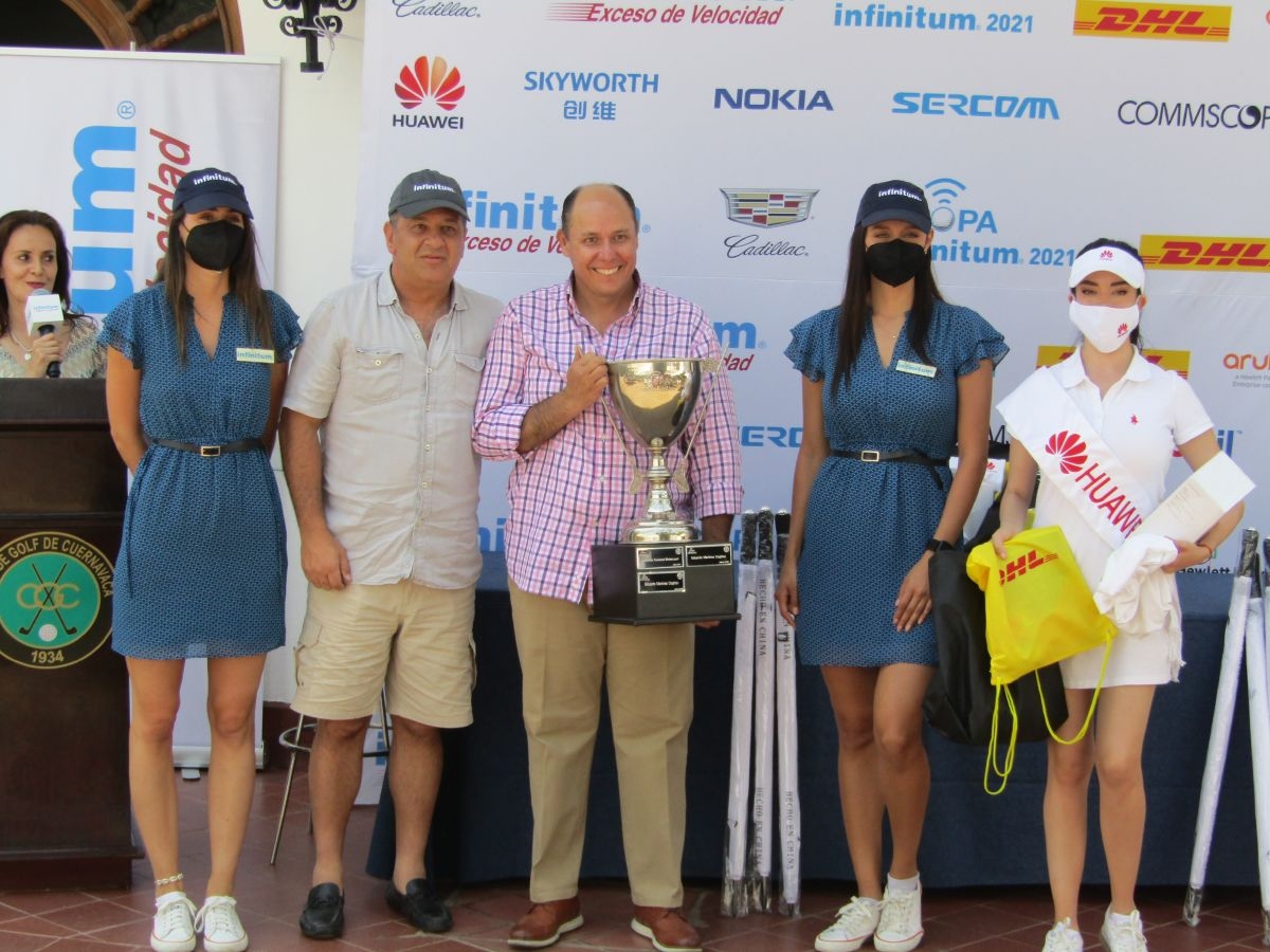 Eduardo Coghlan conquista la Copa Infinitum Challenge del Torneo de Semana Mayor