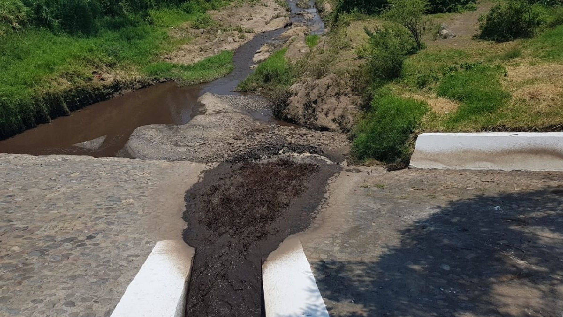 Alarma entre campesinos por agua turbia del río Cuautla