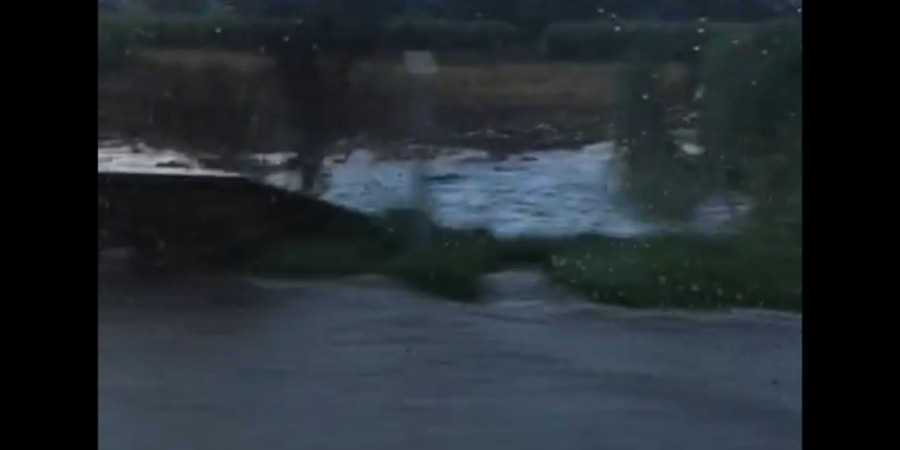 Se registra desbordamiento de caudal del río Salado en Xochitepec