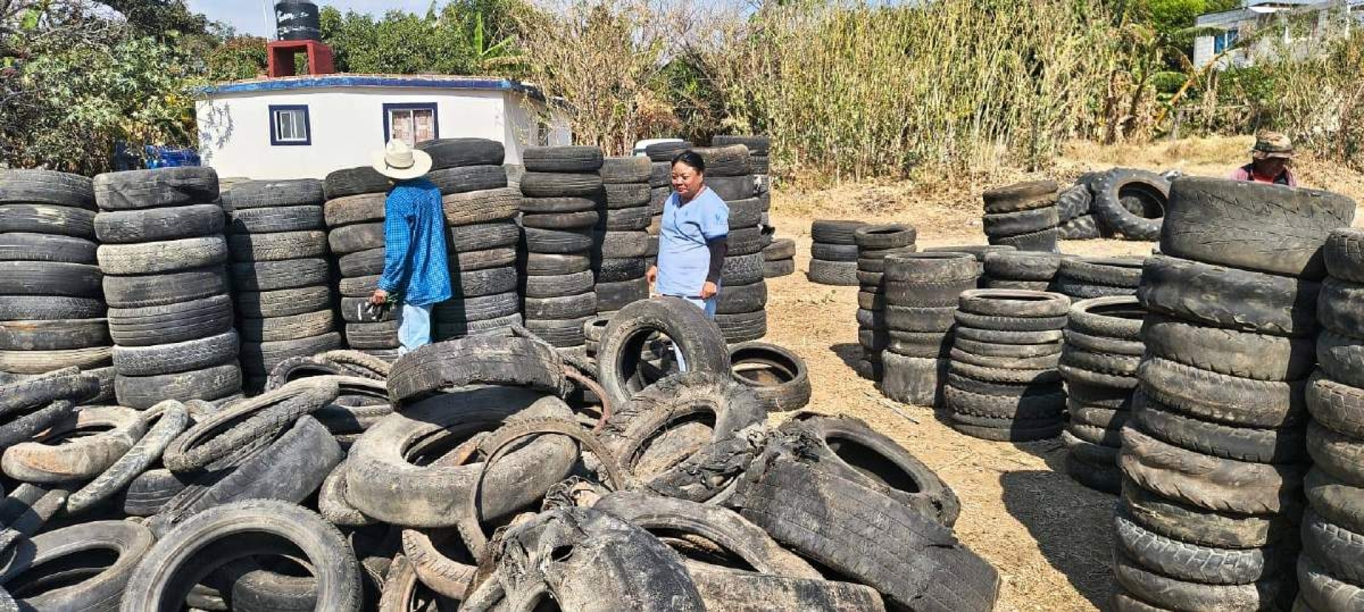Refuerzan en Ocuituco el “Llantatón” para frenar al dengue