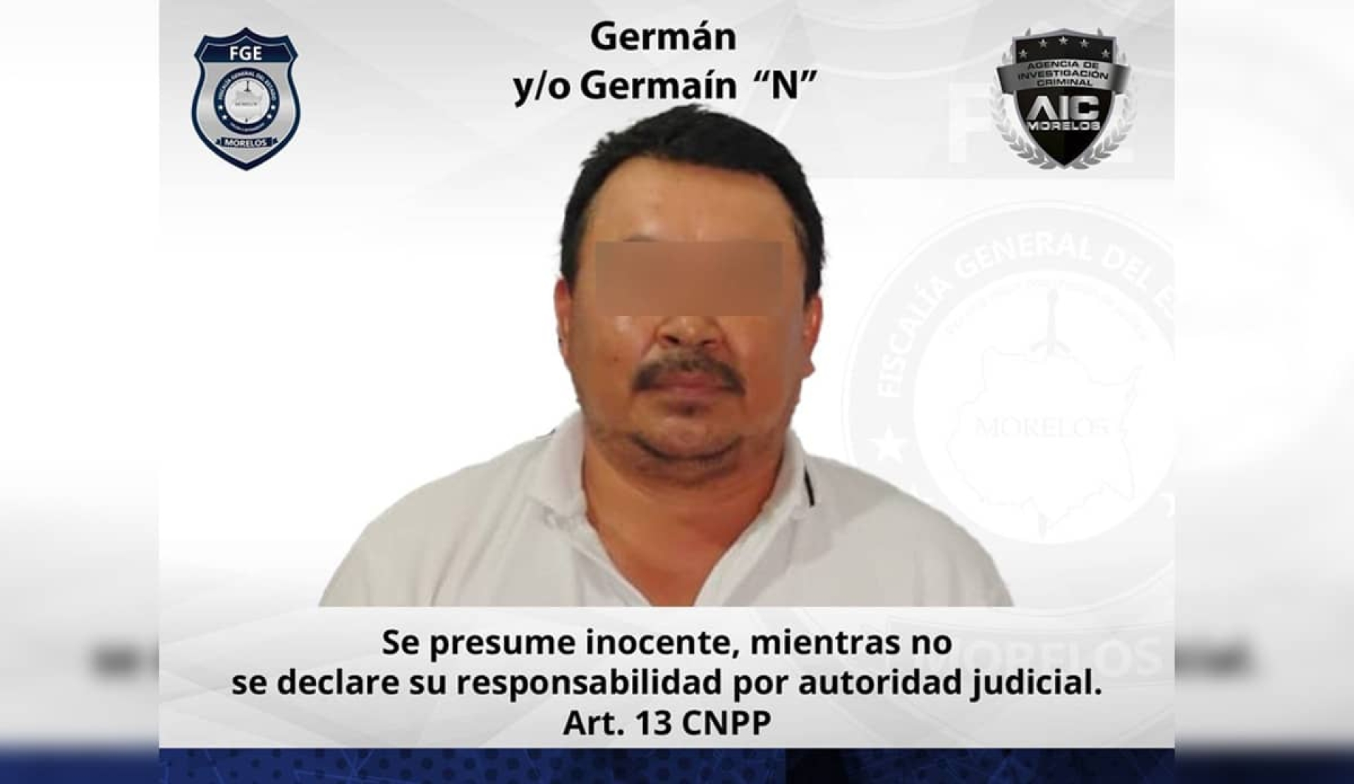 'Rutero' encarcelado; lo acusan de violar a una menor