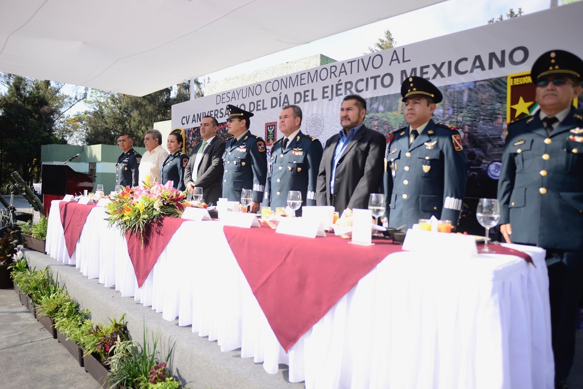 Conmemoran el 105 aniversario del Día del Ejército Mexicano