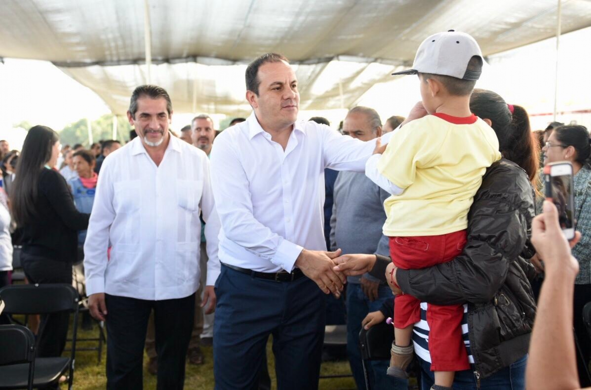 Encabeza gobernador cierre de las jornadas 'Salud en tu comunidad', en Tlaltizapán