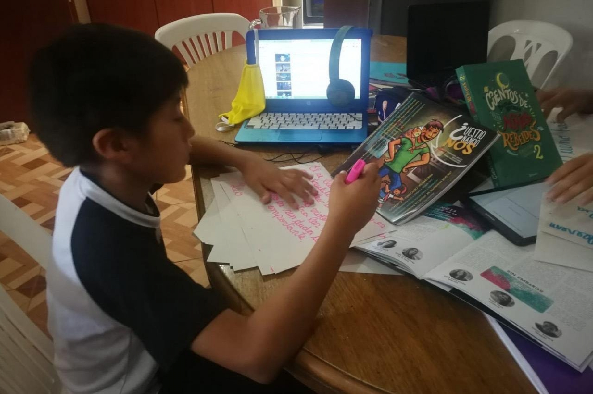 Suspensión de actividades escolares a distancia, este lunes primero de febrero