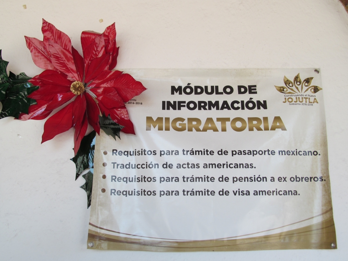 Sin concretar, oficina de expedición de pasaportes en Jojutla