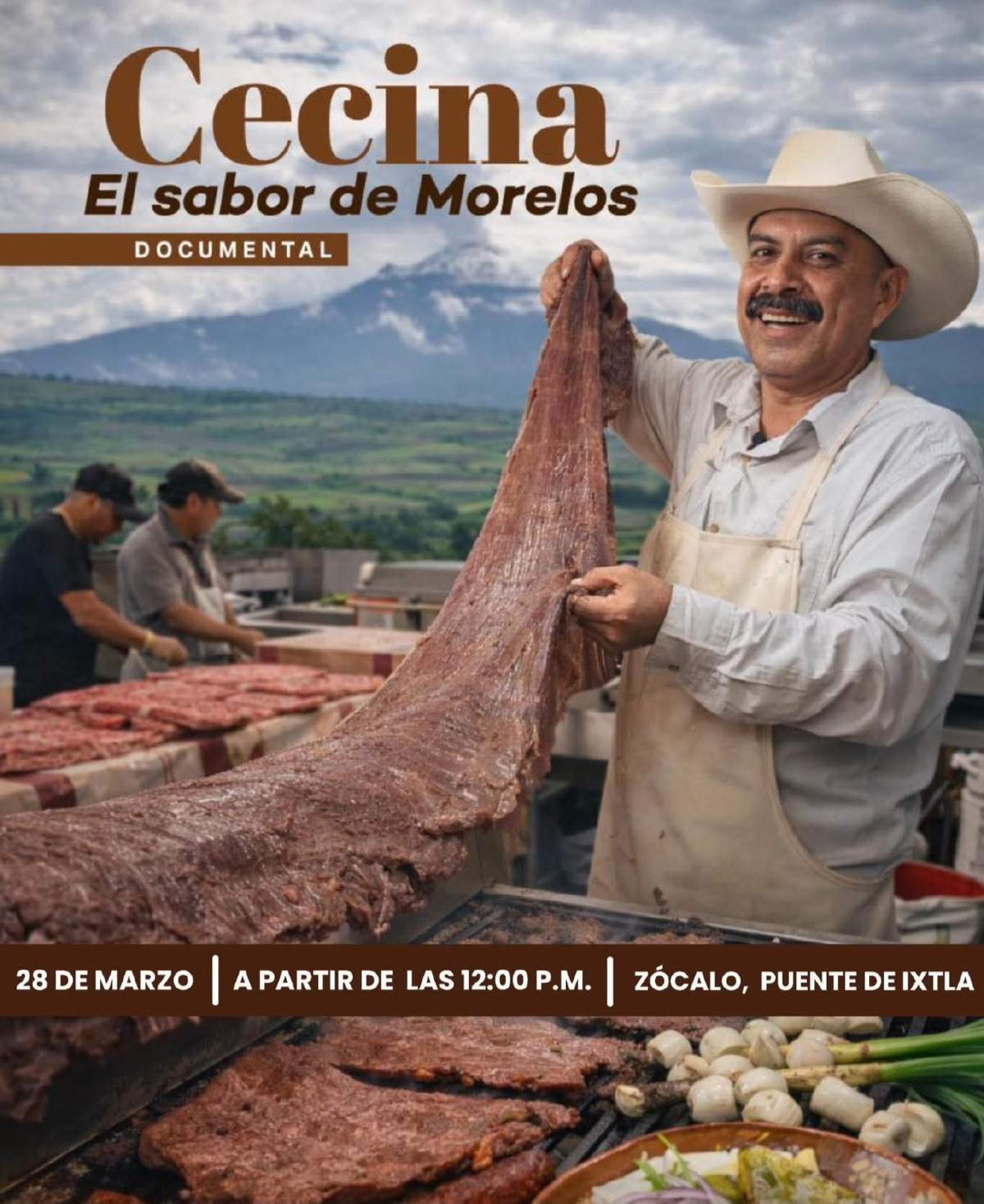 Puente de Ixtla promoverá su tradición gastronómica con corredor de cecina