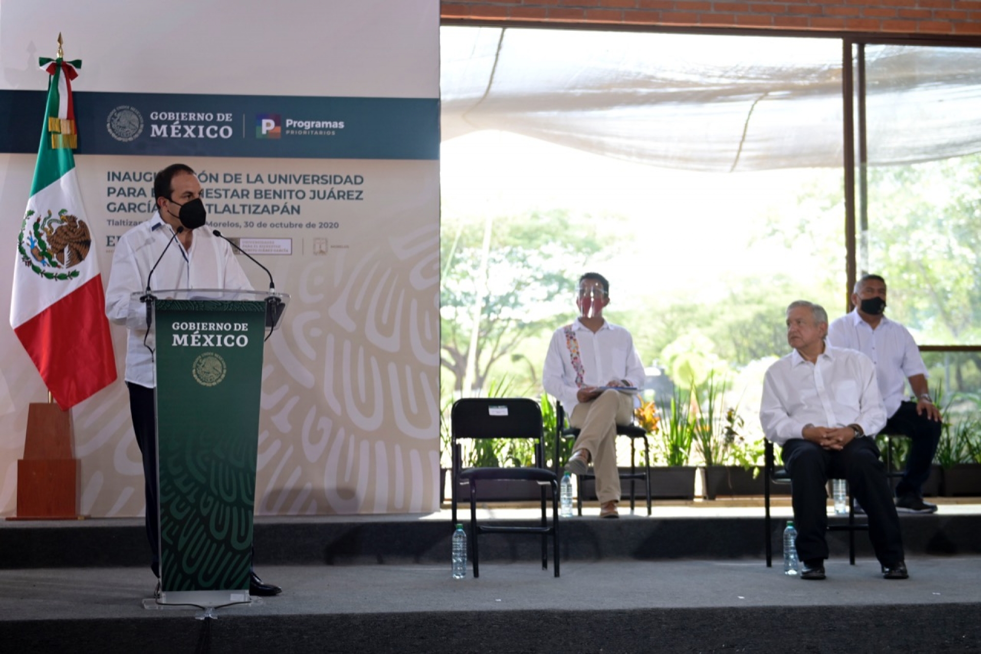 Cuauhtémoc Blanco recibió un estado saqueado, tendrá siempre el respaldo del gobierno federal: AMLO