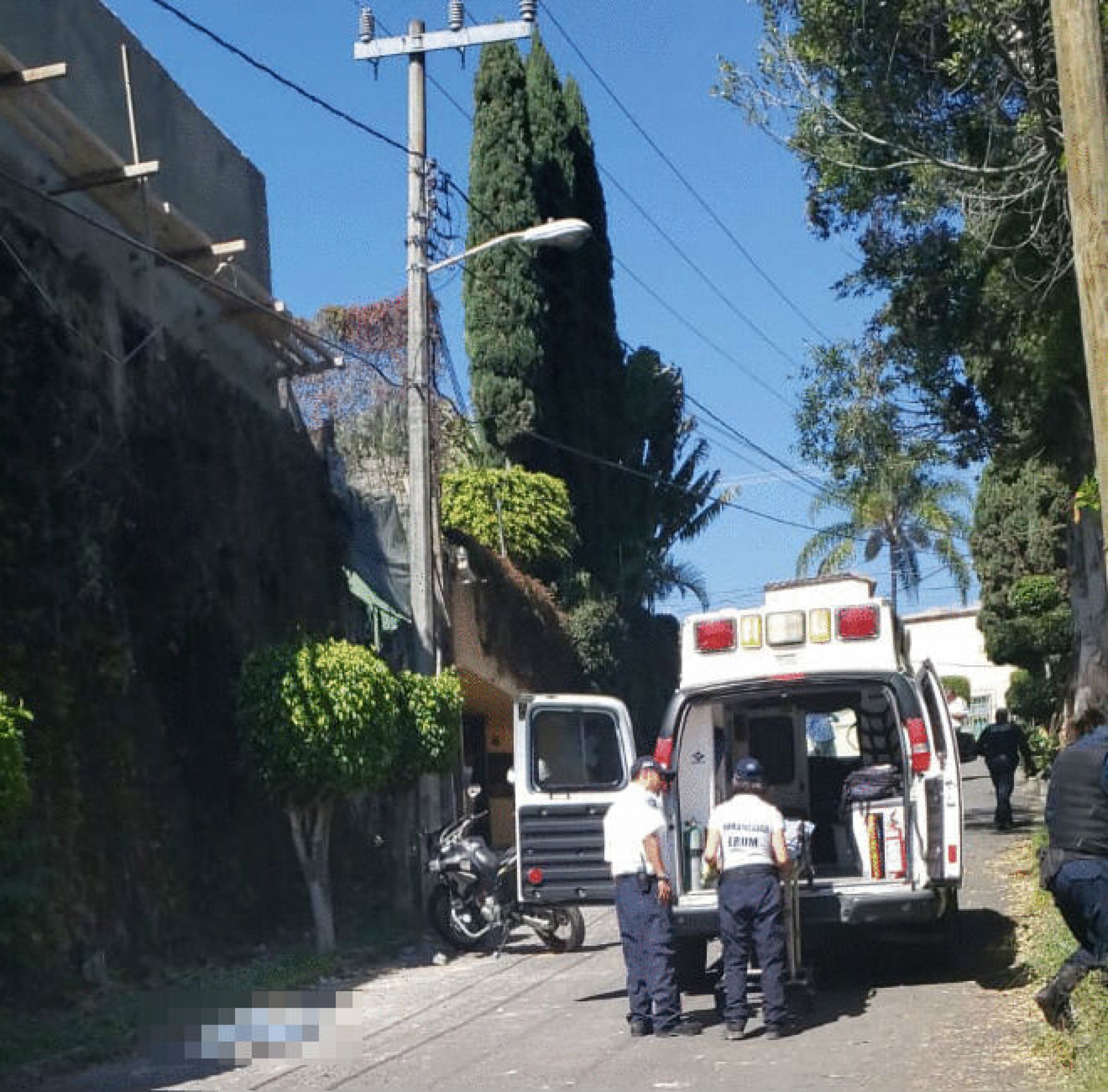 Fallece hombre tras recibir descarga eléctrica en la colonia Rancho Cortés