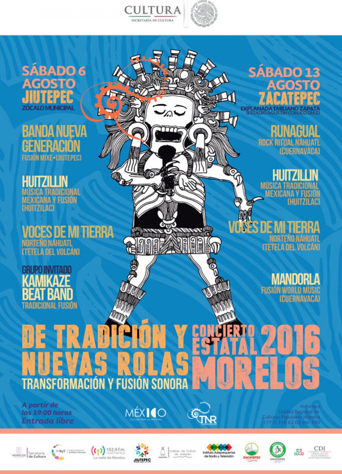 Anuncian el concierto “de tradición y nuevas rolas” en Zacatepec