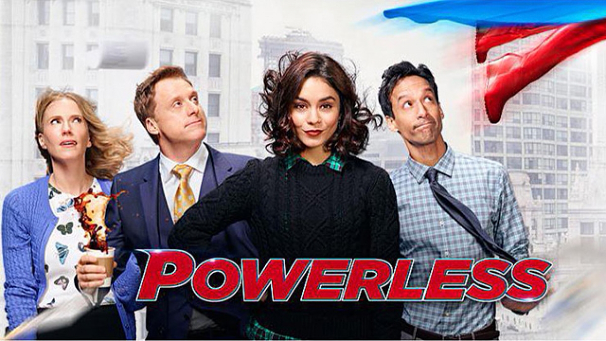 Este es el tráiler oficial de Powerless, la serie de comedia sobre superhéroes