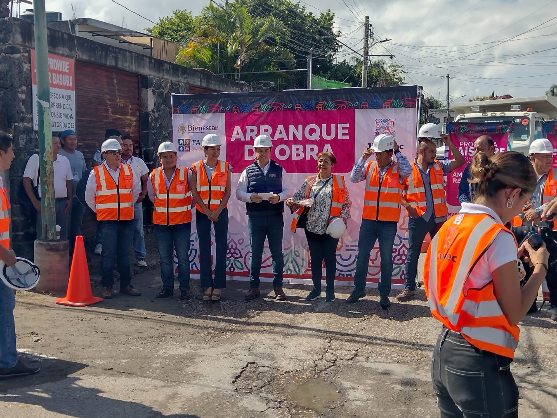 Anuncia alcalde de Jiutepec arranque de paquete de más de 40 obras de infraestructura