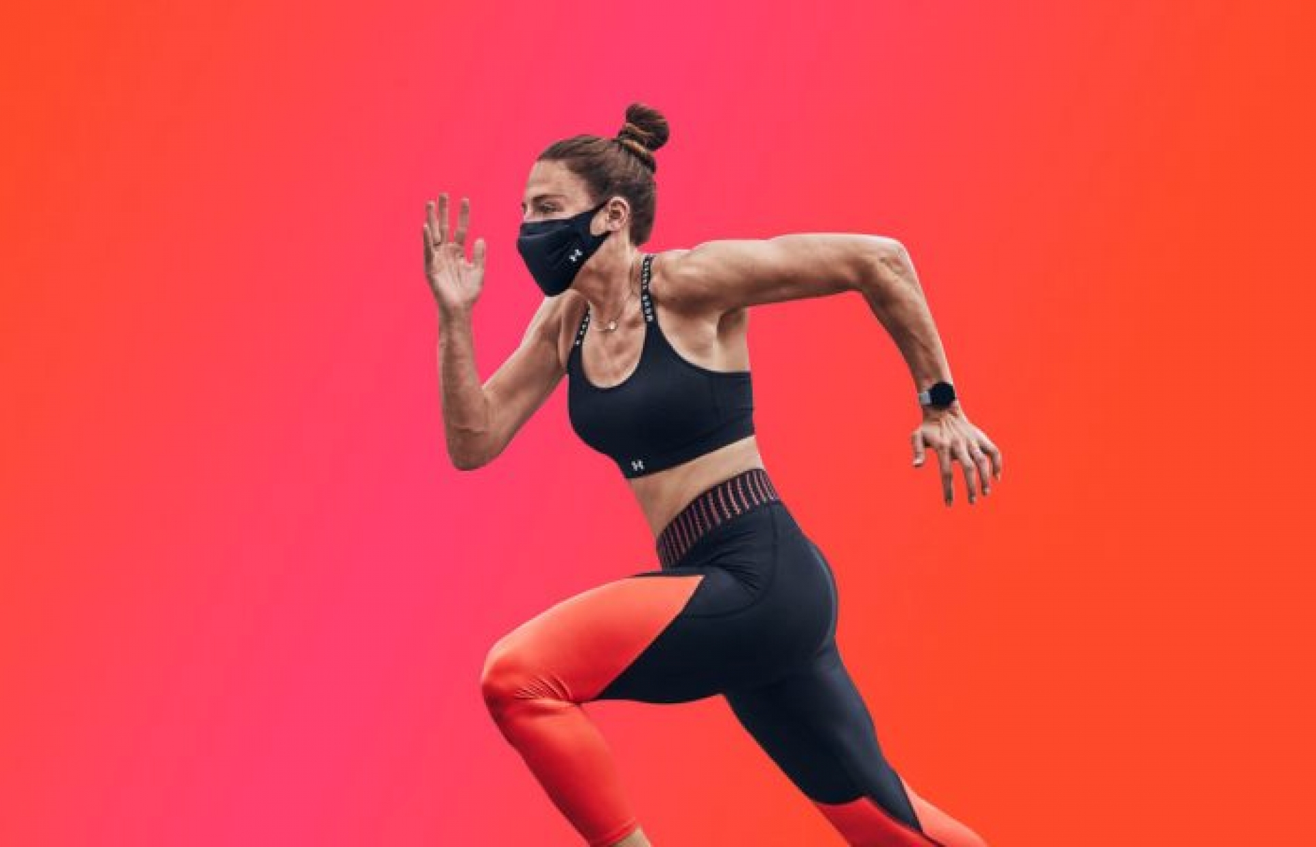 Under Armour presenta el primer cubrebocas especial para hacer ejercicio