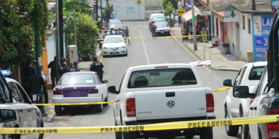 Asesinan a balazos a una persona en Cuernavaca
