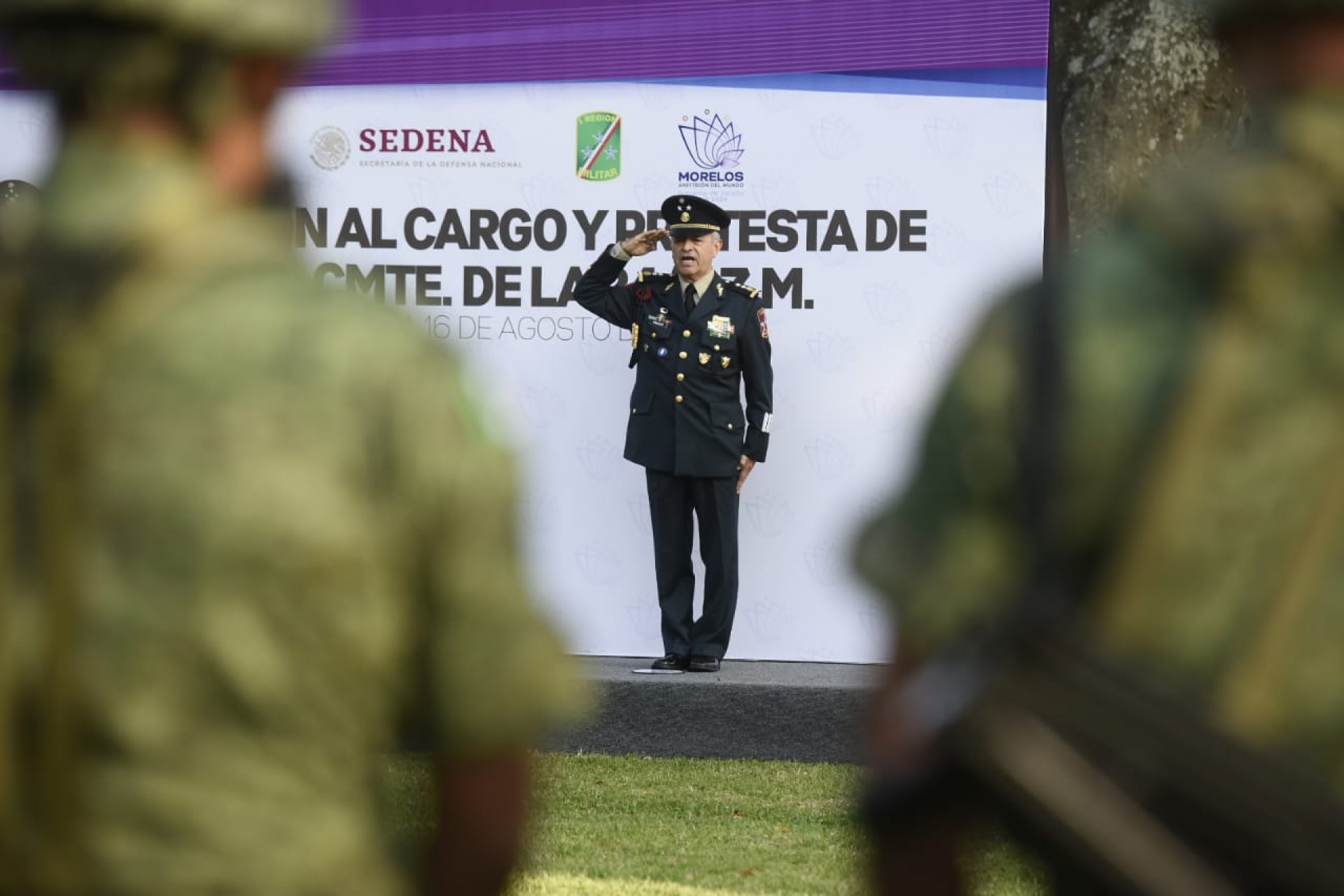 Agustín Vallejo Silva, nuevo comandante de la 24a Zona Militar