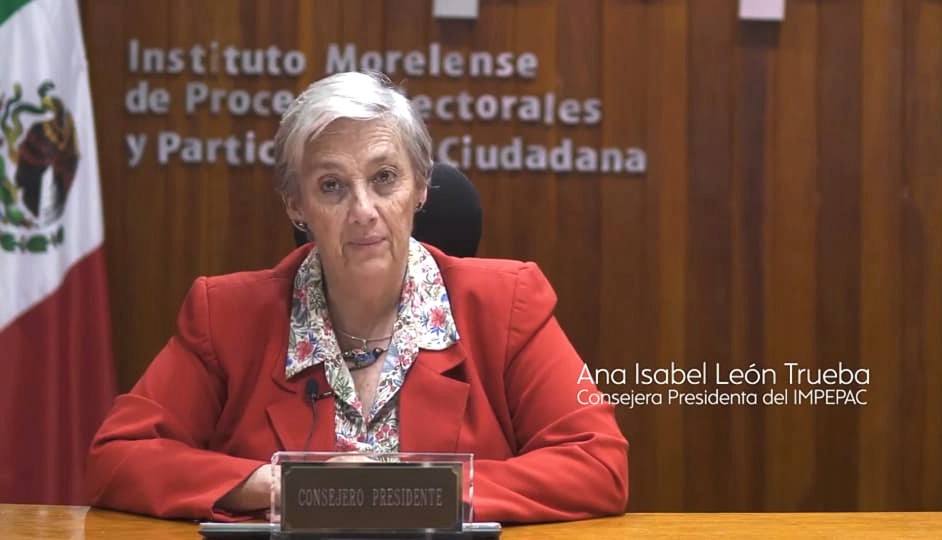 Podría ser destituida del cargo la consejera presidenta del Impepac