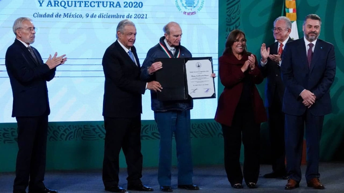 Entregan Premios Nacionales de Arquitectura e Ingeniería 2020