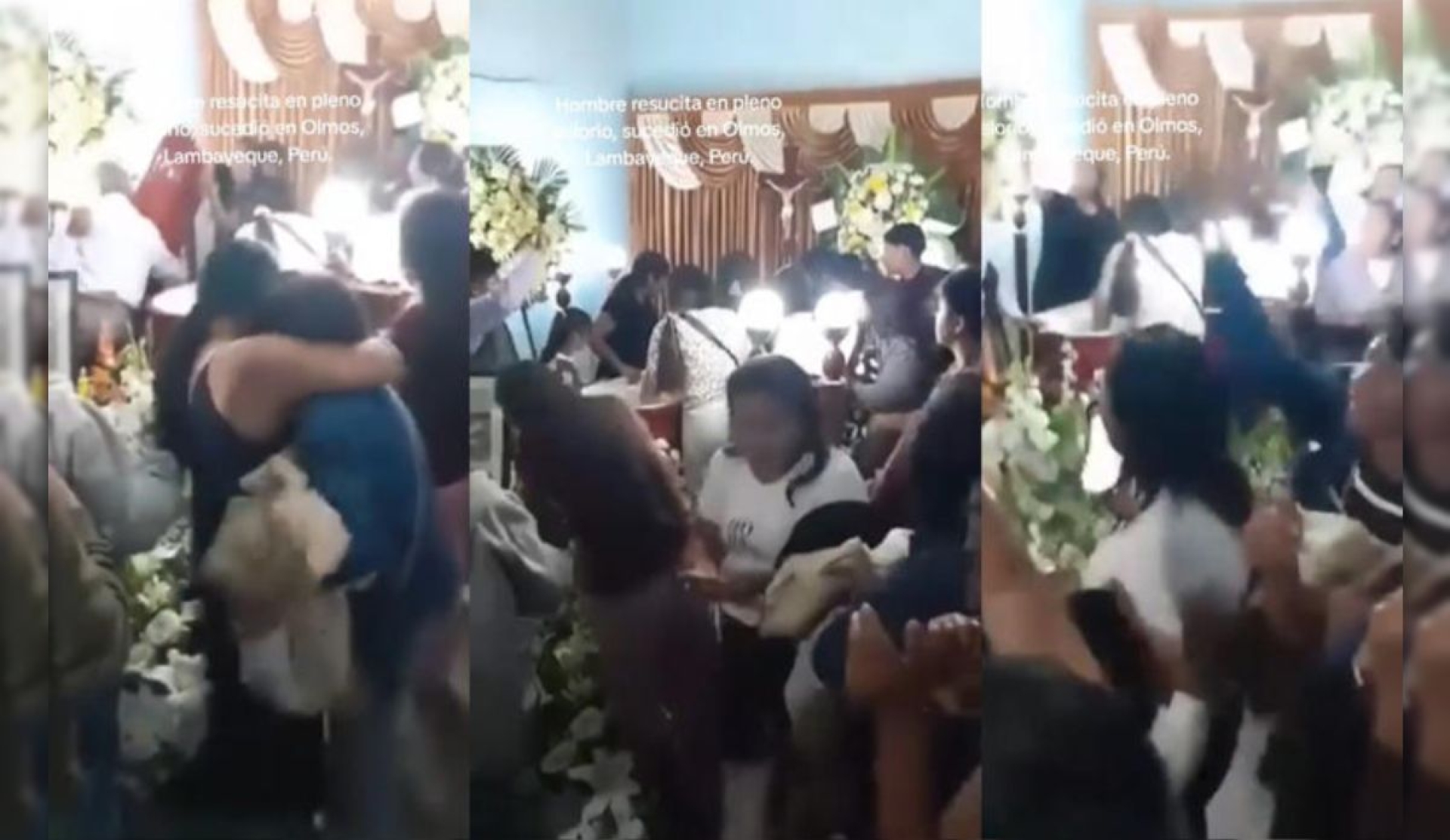 ¡Increíble! Hombre dado por muerto 'despierta' en su velorio y causa asombro en Perú
