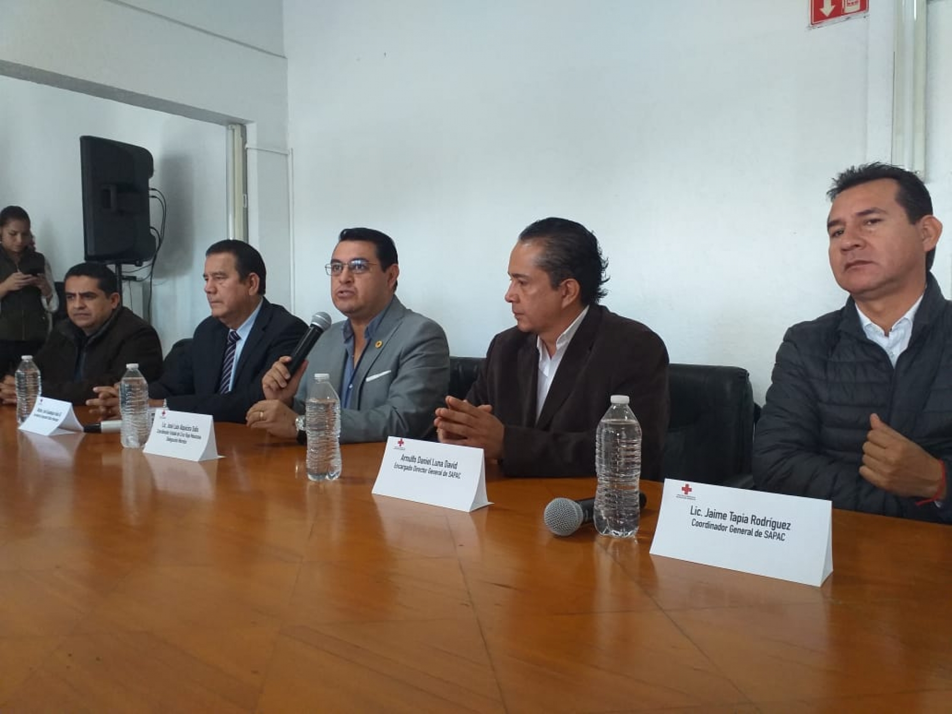 Firman convenio de colaboración SAPAC y Cruz Roja