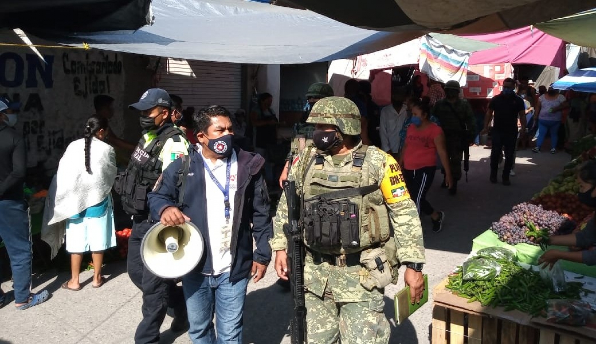 Aplican en Xoxocotla operativo 'Por un Morelos socialmente responsable', ante covid-19