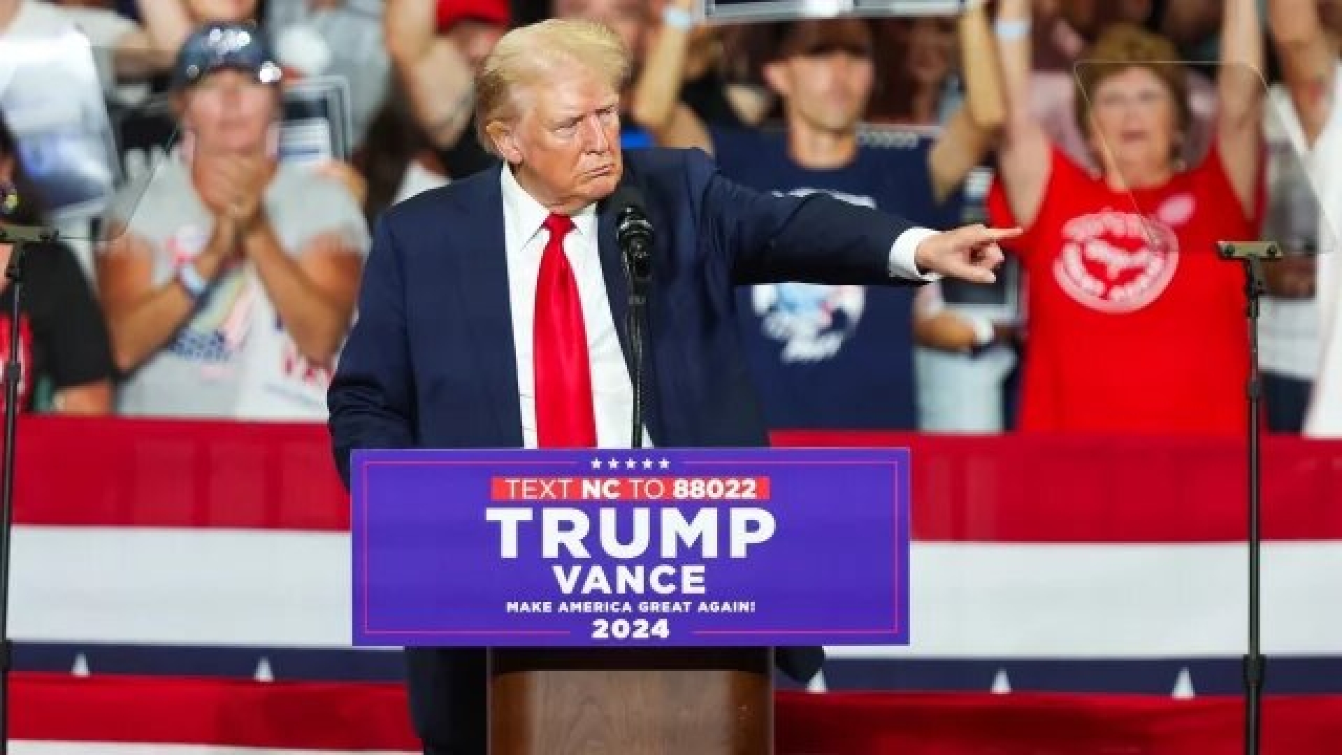Trump advierte riesgo de 'Tercera Guerra Mundial' si no gana elecciones