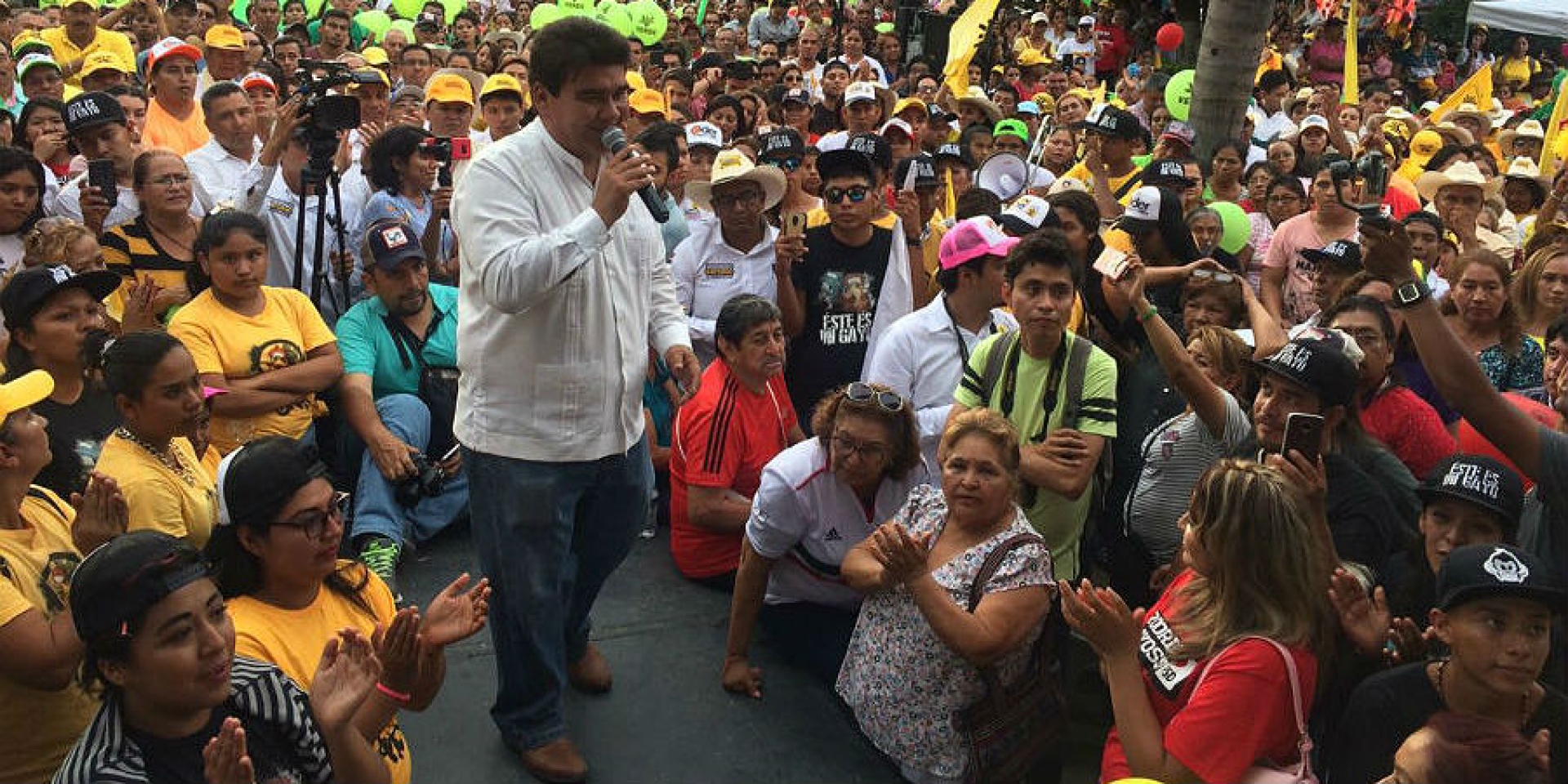 Lleva a cabo Manuel Agüero Tovar cierre de campaña en Jiutepec
