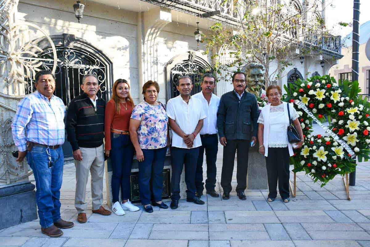 Conmemoran en Ayala natalicio de Otilio E. Montaño