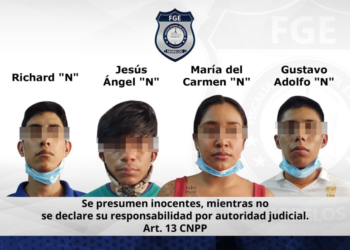 Detienen en Jojutla a otros cinco presuntos miembros de la banda de 'El Lentes'