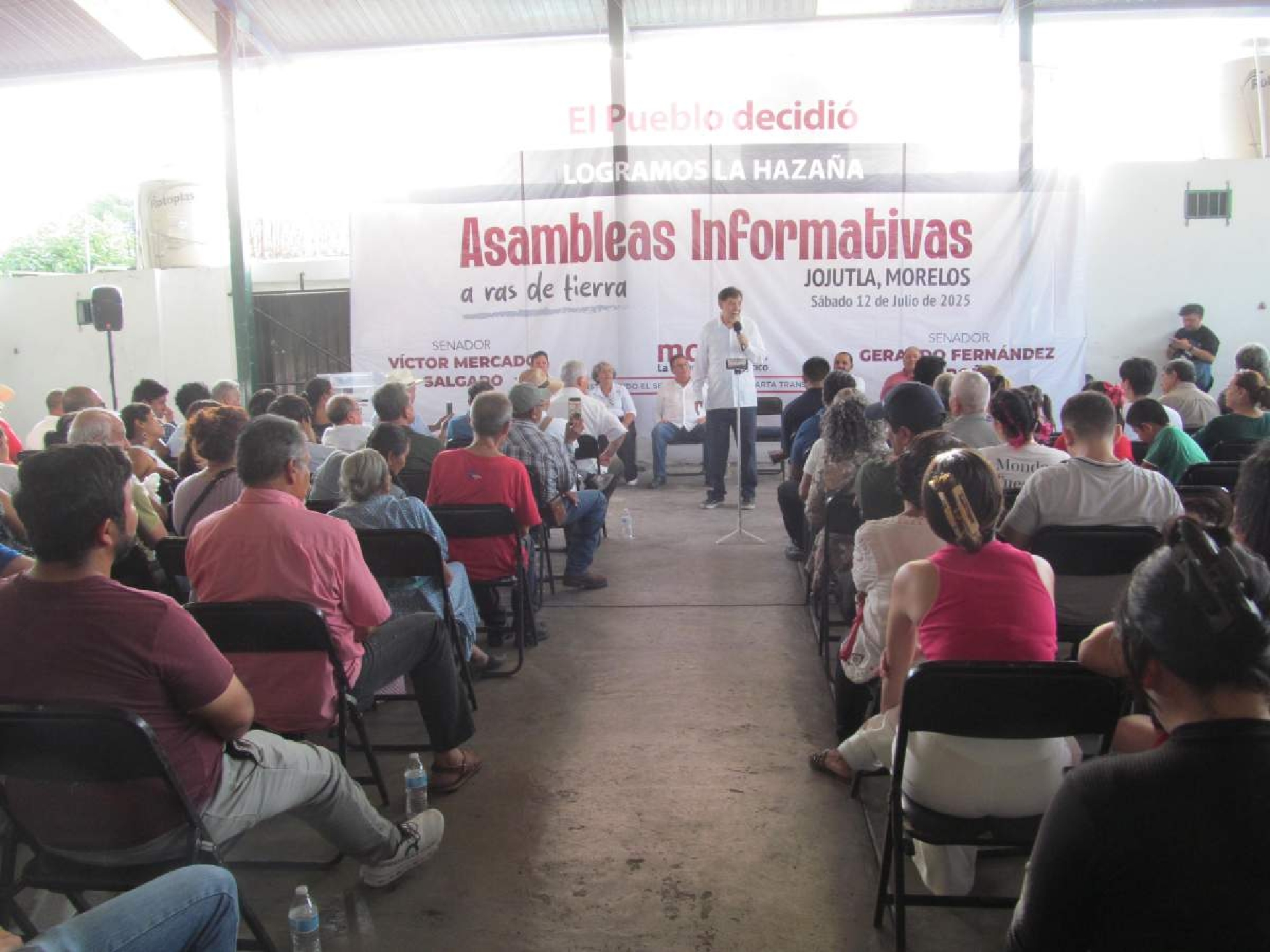 Desde Jojutla, llama Fernández Noroña a la unidad