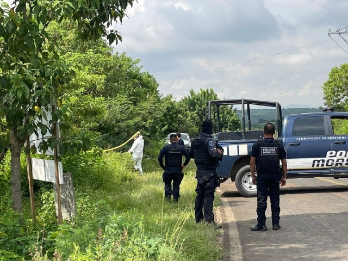 Abandonan un cadáver en el municipio de Tepoztlán
