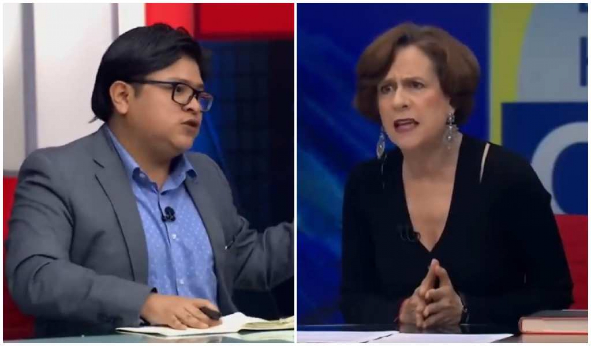 VIDEO: Así fue el pleito entre Gibrán Ramírez, que apoya a AMLO, y Denise Dresser en Televisa