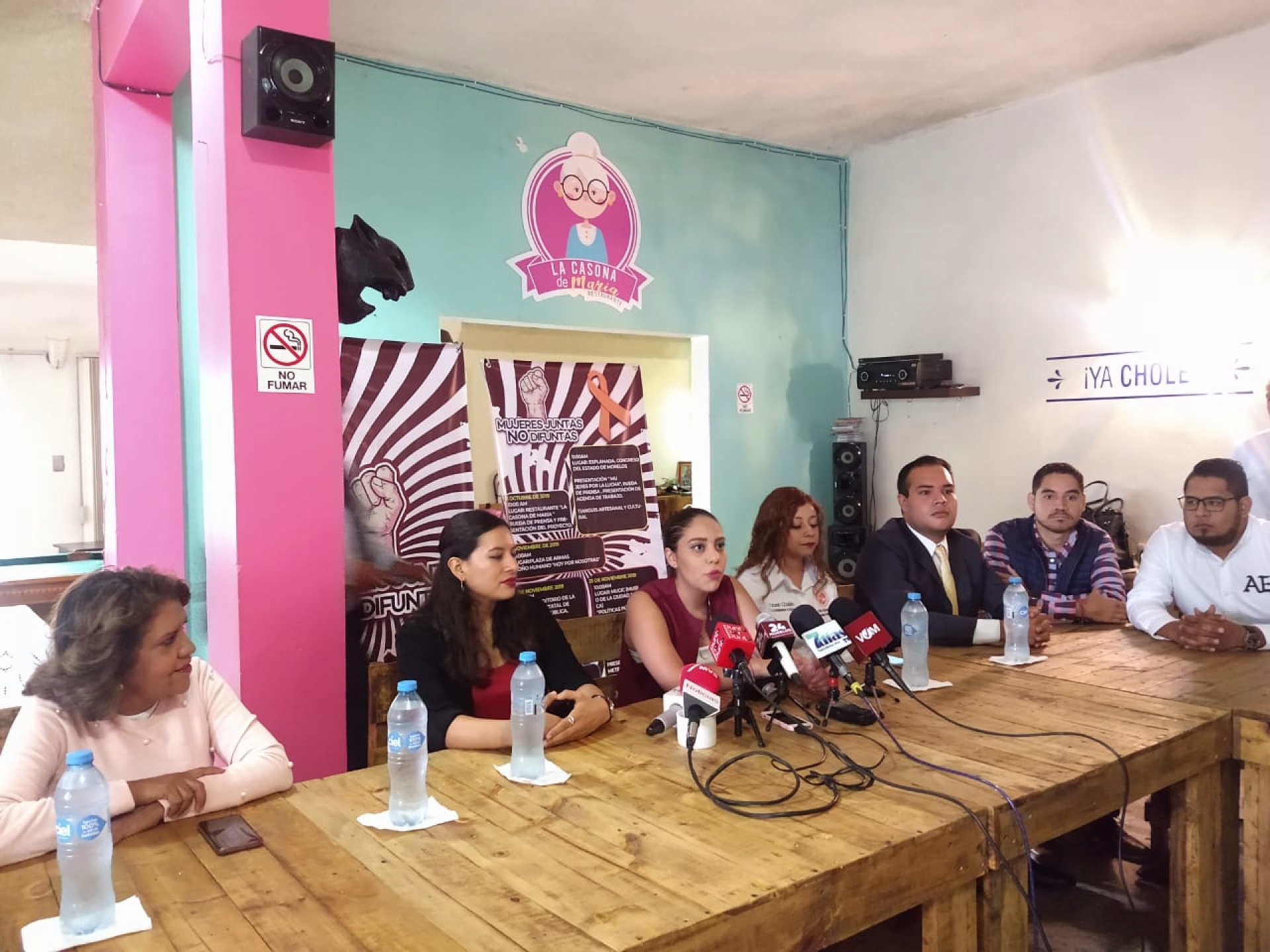 Anuncian la creación del colectivo 'Mujeres juntas no difuntas'