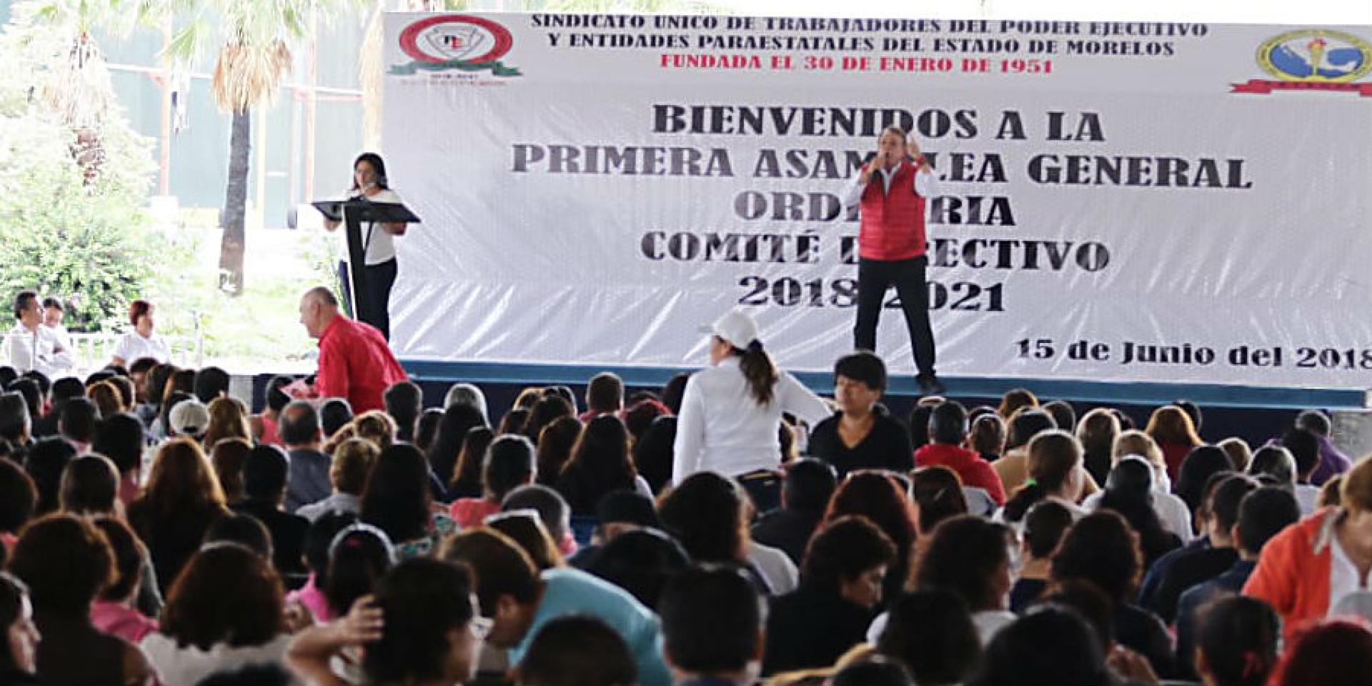 Destaca Meade Ocaranza ante SUTPEEPEMOR que garantizará prestación de tres meses de aguinaldo
