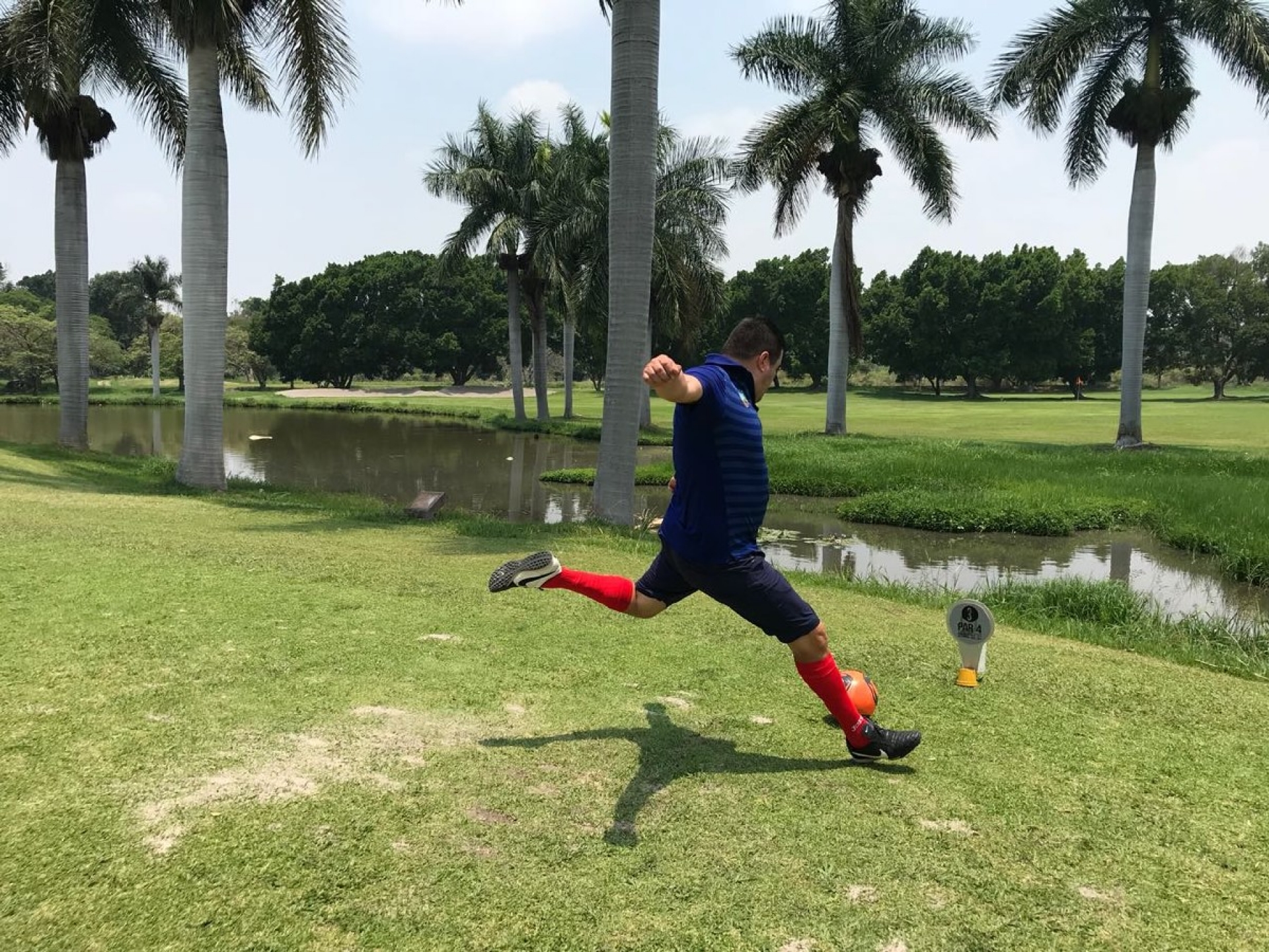 Fernando Durán gana la quinta fecha de la Liga Footgolf Morelos