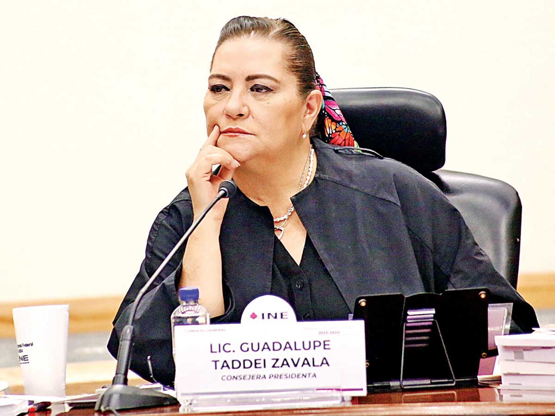 Consejeros del INE presentan controversia contra 'superfacultades' a Taddei